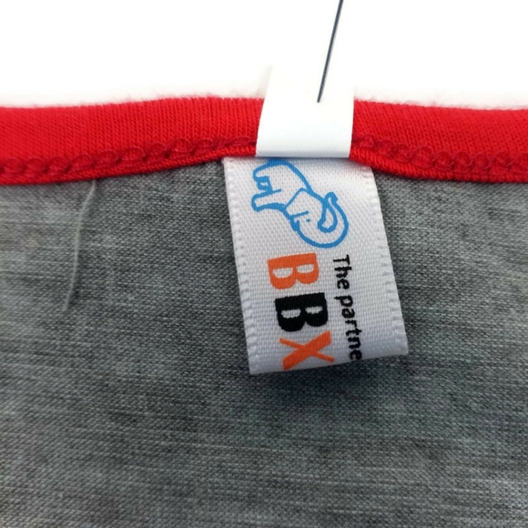 Partner of Success BBXLephsnt Gray Long Slv Christmas Graphic T-Shirt Womens XL - Picture 9 of 11